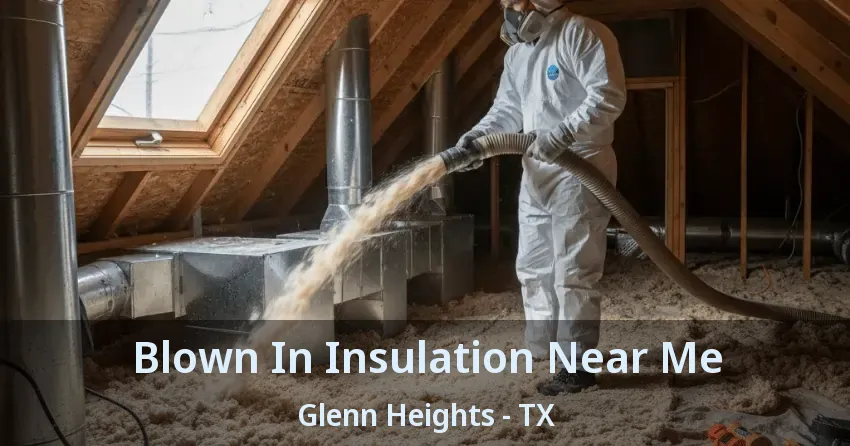Blown In Insulation Near Me Glenn Heights - TX