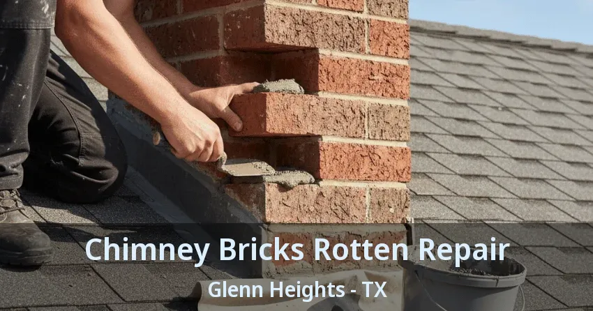 Chimney Bricks Rotten Repair Glenn Heights - TX