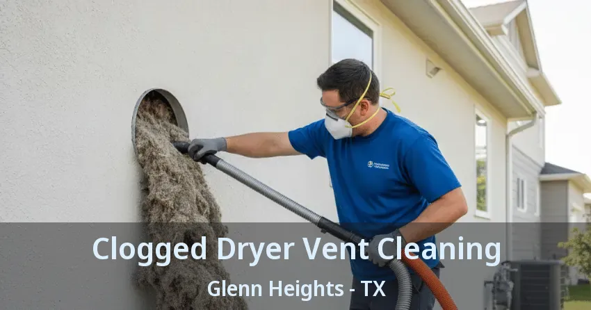 Clogged Dryer Vent Cleaning Glenn Heights - TX