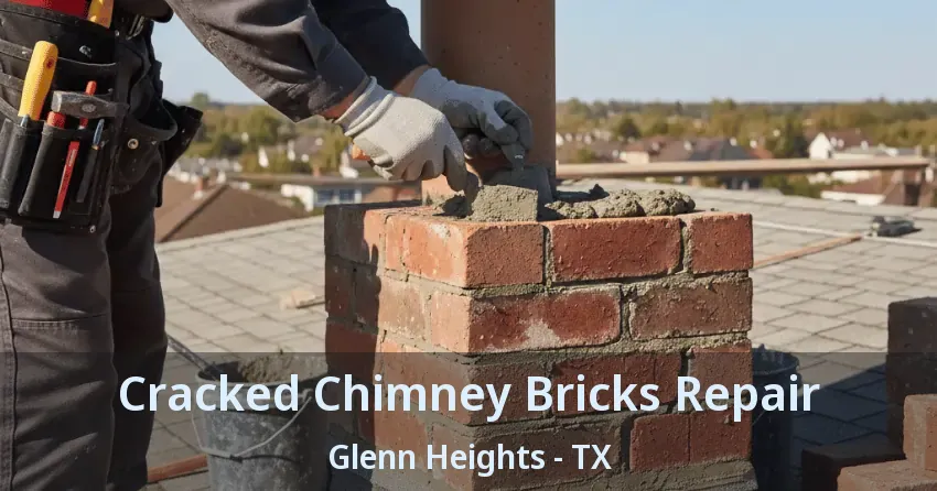 Cracked Chimney Bricks Repair Glenn Heights - TX