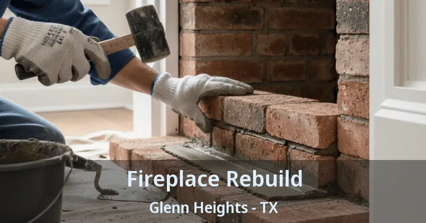 Fireplace Rebuild Glenn Heights - TX