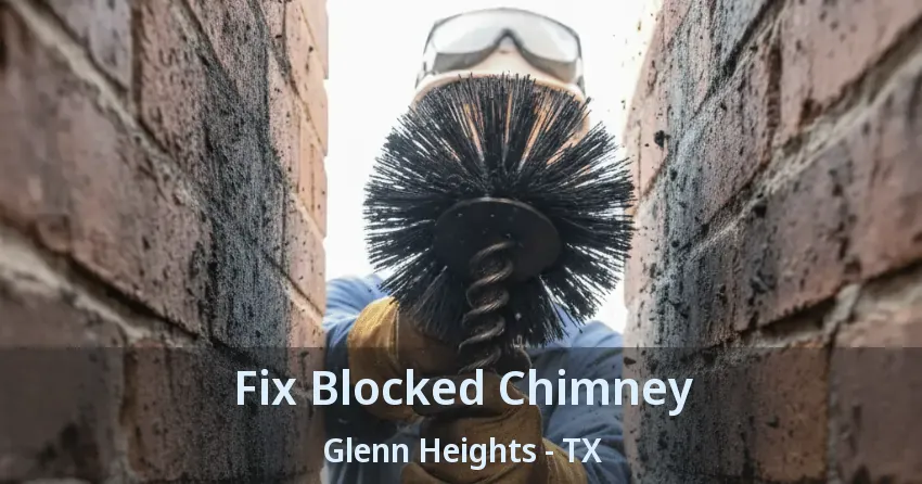 Fix Blocked Chimney Glenn Heights - TX