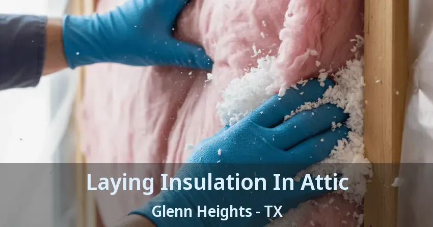 Laying Insulation In Attic Glenn Heights - TX