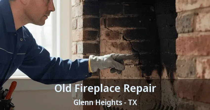 Old Fireplace Repair Glenn Heights - TX